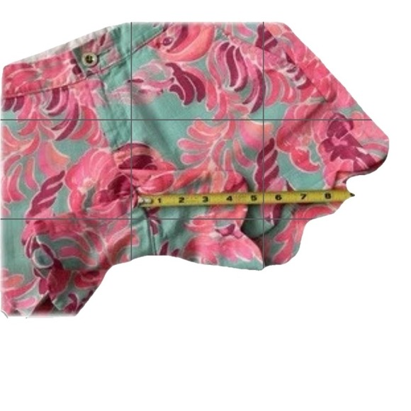 NEW Lilly Pulitzer Scalloped Buttercup Shorts Lovebirds Pink Women's 2 - Picture 9 of 12